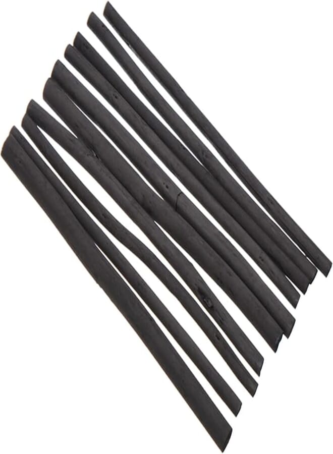 Maris C7326 Set Of 6 Pieces Of Charcoal Pencil Set From 3MM To 8MM Suitable For classroom, Homeschooling, And Individual Study Environments